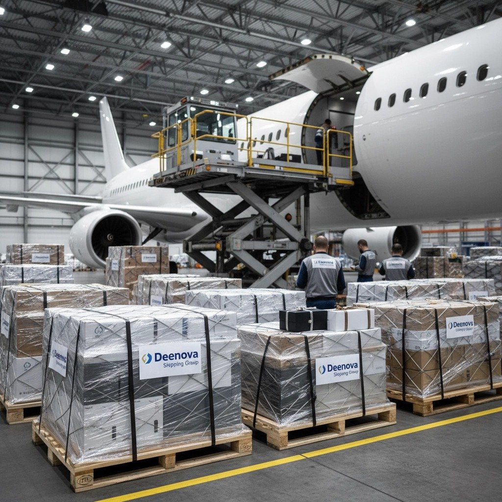 High-value art and electronics shipped from Dubai to Paris — fully secured and tracked.